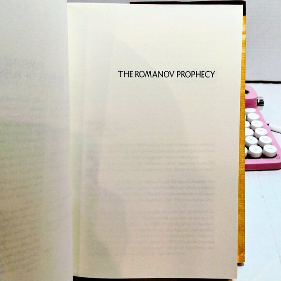 STEVE BERRY The Romanov Prophecy FIRST EDITION FIRST PRINTING - Picture 5 of 5
